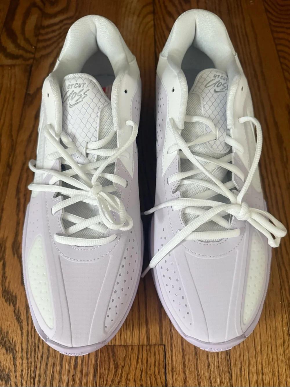 Nike Men's White Performance Training Shoes Lavender Athletic Sneakers Size 11